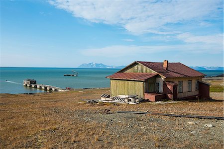 simsearch:841-05796365,k - Old Russian coalmine in Colesbukta, Svalbard, Arctic, Norway, Scandinavia, Europe Foto de stock - Con derechos protegidos, Código: 841-08031583