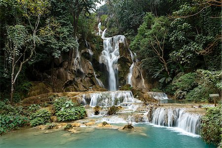 simsearch:841-05781207,k - Kuang Si waterfall, Luang Prabang, Laos, Indochina, Southeast Asia, Asia Photographie de stock - Rights-Managed, Code: 841-08059482