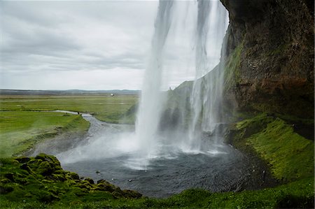 simsearch:841-05781207,k - Seljalandsfoss waterfall, South Iceland, Iceland, Polar Regions Photographie de stock - Rights-Managed, Code: 841-08059538