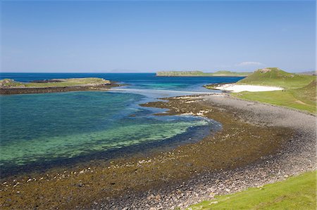 simsearch:841-07913720,k - View over shore at low tide to distant Coral Beach, Claigan, near Dunvegan, Isle of Skye, Inner Hebrides, Highland, Scotland, United Kingdom, Europe Stock Photo - Rights-Managed, Code: 841-08101776
