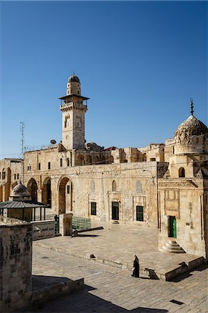 Temple Mount, UNESCO World Heritage Site, Jerusalem, Israel, Middle East Stock Photo - Rights-Managed, Code: 841-08101897