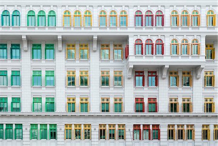 singapore window - The MICA Building, a Singapore national monument, the headquarters of Ministry of Information, Communications and the Arts, Singapore, Southeast Asia, Asia Stock Photo - Rights-Managed, Code: 841-08102116