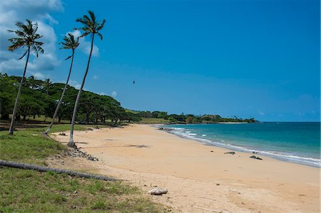 sao tome - Beach of Praia dos Governadores, Sao Tome, Sao Tome and Principe, Atlantic Ocean, Africa Stock Photo - Rights-Managed, Code: 841-08102153