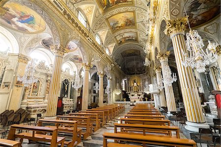 santa margherita ligure - The Baroque Church of San Giacomo, Santa Margherita Ligure, Genova (Genoa), Liguria, Italy, Europe Stock Photo - Rights-Managed, Code: 841-08102161