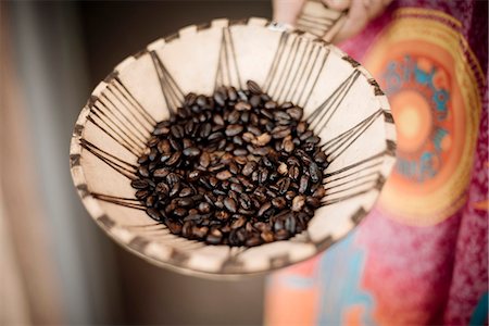 food detail - Coffee beans, Omo Valley, Ethiopia, Africa Photographie de stock - Rights-Managed, Code: 841-08102275