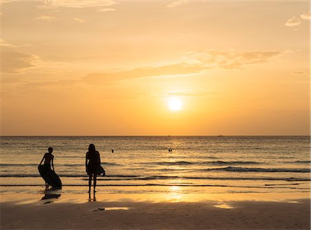 White Beach, Boracay, The Visayas, Philippines, Southeast Asia, Asia Foto de stock - Direito Controlado, Número: 841-08102287