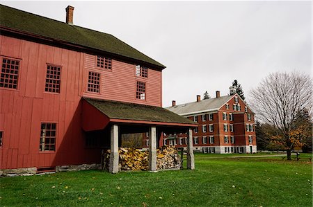 Hancock Shaker Village, Pittsfield, The Berkshires, Massachusetts, New England, United States of America, North America Foto de stock - Con derechos protegidos, Código: 841-08149623