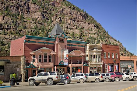 simsearch:841-06447184,k - Street Scene, Ouray, Colorado, United States of America, North America Photographie de stock - Rights-Managed, Code: 841-08149652