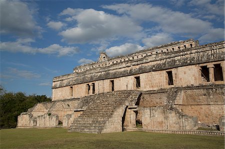 The Palace, Kabah Archaeological Site, Yucatan, Mexico, North America Stock Photo - Rights-Managed, Code: 841-08149668