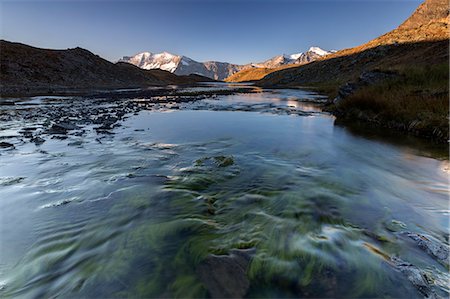 The Levanne mountains at sunrise, Gran Paradiso National Park, Alpi Graie (Graian Alps), Italy, Europe Stock Photo - Rights-Managed, Code: 841-08211529