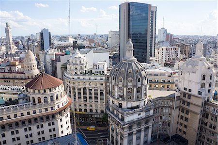 skyscraper rooftop - Aerial view of Buenos Aires, Argentina, South America Stock Photo - Rights-Managed, Code: 841-08211613