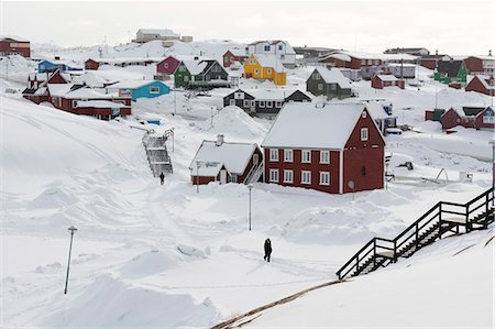Ilulissat, Greenland, Denmark, Polar Regions Stock Photo - Rights-Managed, Code: 841-08220922