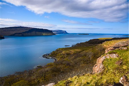 Loch na Keal, Isle of Mull, Inner Hebrides, Argyll and Bute, Scotland, United Kingdom, Europe Stock Photo - Rights-Managed, Code: 841-08220935