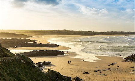 simsearch:841-06448640,k - Sunrise at Gwithian Beach, Cornwall, England, United Kingdom, Europe Stockbilder - Lizenzpflichtiges, Bildnummer: 841-08244151