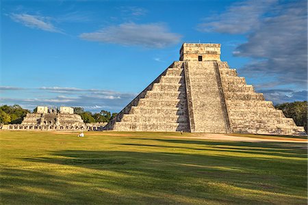 El Castillo (Pyramid of Kulkulcan), Chichen Itza, UNESCO World Heritage Site, Yucatan, Mexico, North America Foto de stock - Con derechos protegidos, Código: 841-08244224