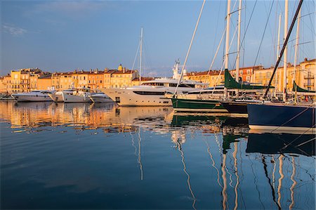 Harbour, St. Tropez, Var, Provence, Cote d'Azur, French Riviera, France, Mediterranean, Europe Photographie de stock - Rights-Managed, Code: 841-08240070
