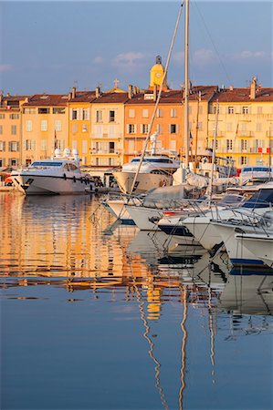 Harbour, St. Tropez, Var, Provence, Cote d'Azur, French Riviera, France, Mediterranean, Europe Photographie de stock - Rights-Managed, Code: 841-08240071