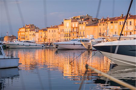 Harbour, St. Tropez, Var, Provence, Cote d'Azur, French Riviera, France, Mediterranean, Europe Photographie de stock - Rights-Managed, Code: 841-08240072