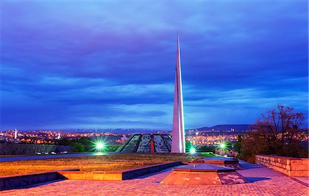 Genocide Memorial, Yerevan, Armenia, Caucasus region, Central Asia, Asia Stock Photo - Rights-Managed, Code: 841-08240098