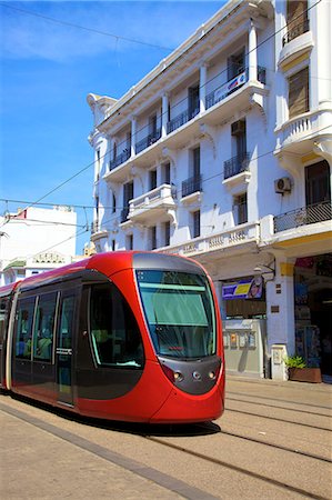 simsearch:841-08243946,k - Tram, Casablanca, Morocco, North Africa, Africa Stock Photo - Rights-Managed, Code: 841-08243957