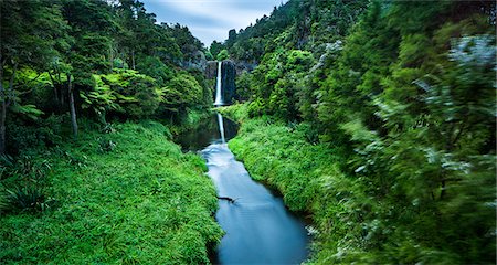 Hunua Falls, Hunua Ranges, Orere Point, North Island, New Zealand, Pacific Stock Photo - Rights-Managed, Code: 841-08279147