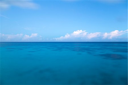 sky and water horizon - Early morning, The Maldives, Indian Ocean, Asia Stock Photo - Rights-Managed, Code: 841-08279189