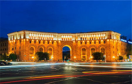 Republic Square, Yerevan, Armenia, Caucasus, Central Asia, Asia Foto de stock - Con derechos protegidos, Código: 841-08279316