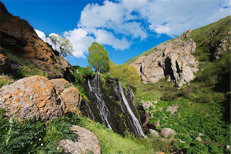 Shaki waterfall, Syunik Province, Armenia, Caucasus, Central Asia, Asia Stock Photo - Rights-Managed, Code: 841-08279325