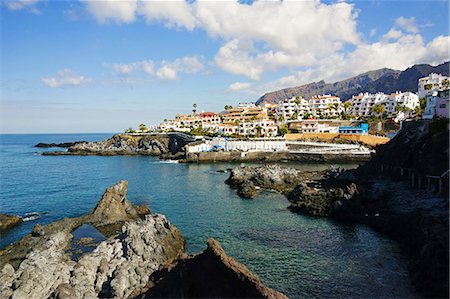 Puerto de Santiago, Tenerife, Canary Islands, Spain, Atlantic, Europe Foto de stock - Con derechos protegidos, Código: 841-08279369