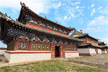 Baruun Zuu temple, Erdene Zuu Khiid, Buddhist Monastery, Kharkhorin (Karakorum), Central Mongolia, Central Asia, Asia Stockbilder - Lizenzpflichtiges, Bildnummer: 841-08357336