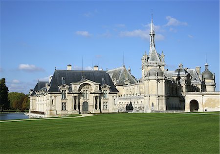 Chateau Chantilly, Chantilly, Oise, France, Europe Foto de stock - Con derechos protegidos, Código: 841-08357485