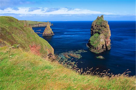 scotland coastal - The stacks of Duncansby, John o Groats, Highlands, Scotland, United Kingdom, Europe Stock Photo - Rights-Managed, Code: 841-08357482