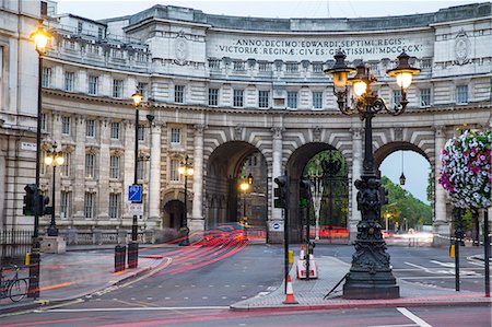 english street - Admiralty Arch, London, England, United Kingdom, Europe Stock Photo - Rights-Managed, Code: 841-08357612