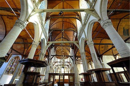 simsearch:841-08059606,k - Oude Kerk (Old Church), Amsterdam, The Netherlands, Europe Photographie de stock - Rights-Managed, Code: 841-08357675