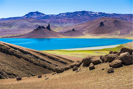 Perito Moreno National Park (Parque Nacional Perito Moreno) high altitude lake, Santa Cruz Province, Argentinian Patagonia, Argentina, South America Stock Photo - Rights-Managed, Code: 841-08421037