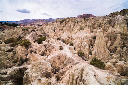 simsearch:841-06449780,k - Valle de la Luna (Valley of the Moon), La Paz, La Paz Department, Bolivia, South America Foto de stock - Con derechos protegidos, Código: 841-08421059