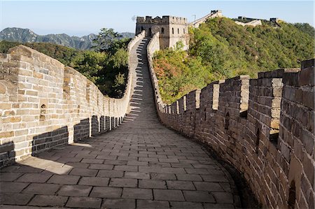 Mutianyu, Great Wall of China, UNESCO World Heritage Site, Mutianyu, China, Asia Foto de stock - Con derechos protegidos, Código: 841-08421242