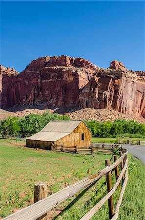 simsearch:841-08421444,k - Gifford Farm House, Fruita, Capitol Reef National Park, Utah, United States of America, North America Foto de stock - Direito Controlado, Número: 841-08421455