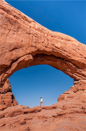 strata - Arches National Park, Utah, United States of America, North America Foto de stock - Con derechos protegidos, Código: 841-08421469