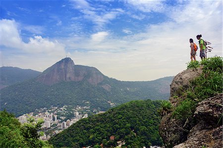 simsearch:841-06447629,k - Hikers on the Morro dos Cabritos, Copacabana, Rio de Janeiro, Brazil, South America Foto de stock - Con derechos protegidos, Código: 841-08438579