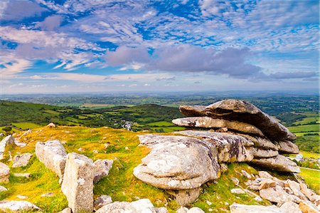 england not people - Bodmin Moor, Cornwall, England, United Kingdom, Europe Foto de stock - Con derechos protegidos, Código: 841-08438625