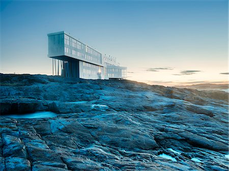 The Fogo Island Inn by Saunder Architecture of Norway, Newfoundland, Canada, North America Stockbilder - Lizenzpflichtiges, Bildnummer: 841-08438660