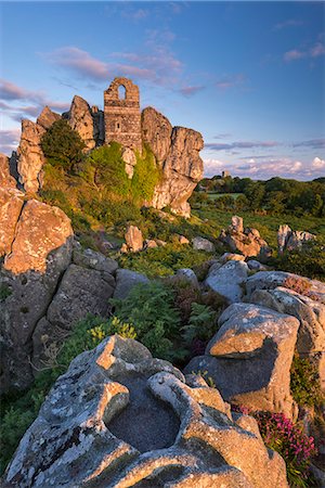 simsearch:841-06807647,k - The 15th century ruined chapel on top of Roche Rock, Roche, Cornwall, England, United Kingdom, Europe Stock Photo - Rights-Managed, Code: 841-08438776