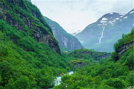 simsearch:841-08438835,k - River valley and waterfall near Flam, Norway, Scandinavia, Europe Foto de stock - Con derechos protegidos, Código: 841-08438830