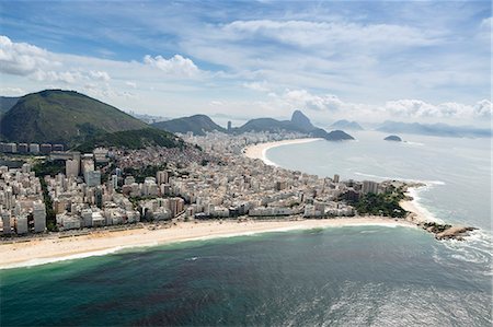 simsearch:841-06446386,k - Arpoador and Copacabana beaches and the Arpoador peninsula, Rio de Janeiro, Brazil, South America Stock Photo - Rights-Managed, Code: 841-08542466