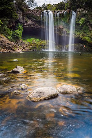 simsearch:841-07590467,k - Rainbow Falls, a waterfall at Kerikeri in the Bay of Islands, Northland Region, North Island, New Zealand, Pacific Photographie de stock - Rights-Managed, Code: 841-08568848