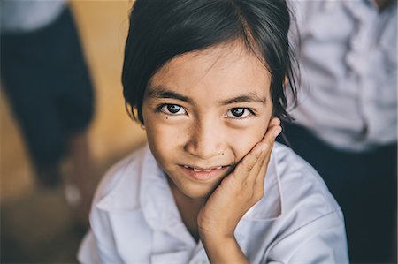 Primary school, Pong Teuk, Cambodia, Indochina, Southeast Asia, Asia Stock Photo - Rights-Managed, Code: 841-08568938
