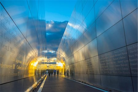 simsearch:841-06806551,k - Empty Sky memorial to New Jerseyans lost during 911 attacks on the World Trade Center, Liberty State Park, Jersey City, New Jersey, United States of America, North America Stockbilder - Lizenzpflichtiges, Bildnummer: 841-08569026