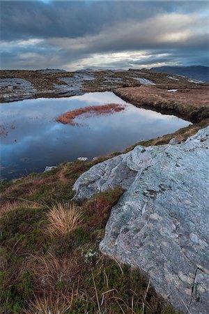 sutherland - Highland scenery near Inchnadamph, Sutherland, Scotland, United Kingdom, Europe Photographie de stock - Rights-Managed, Code: 841-08645519