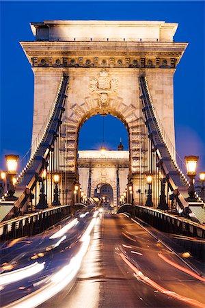 simsearch:841-06033370,k - Chain Bridge at night, UNESCO World Heritage Site, Budapest, Hungary, Europe Stockbilder - Lizenzpflichtiges, Bildnummer: 841-08645529